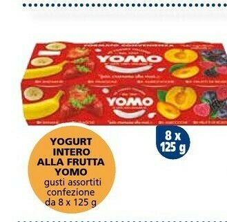 Il Gigante Yomo Yogurt Intero Alla Frutta offerta