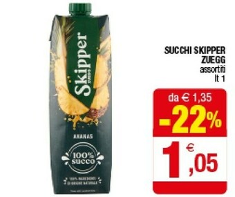 Iperal Zuegg Succhi offerta