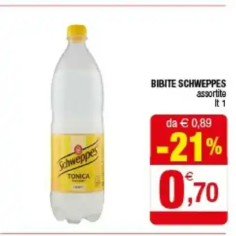 Iperal Schweppes Bibite offerta