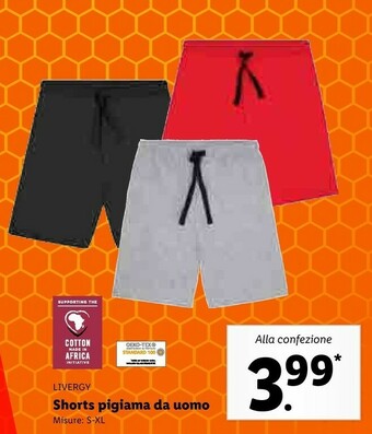 Livergy Shorts Pigiama Da Uomo