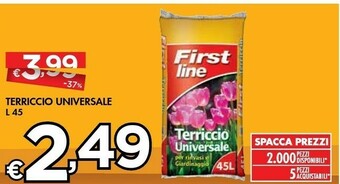 First Line Terriccio Universale
