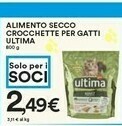 Coop Ultima Alimento Secco Crocchette Per Gatti offerta