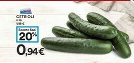 Coop Cetrioli offerta