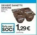 Coop Danone Dessert Danette offerta