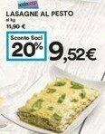 Coop Lasagne Al Pesto offerta