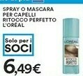 Coop L'Oreal Spray Per Capelli Ritocco Perfetto offerta
