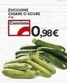 Coop Zucchine Chiare O Scure offerta