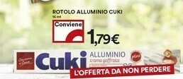 Coop Cuki Rotolo Alluminio offerta