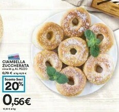 Coop Ciambella Zuccherata offerta