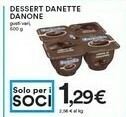 Coop Danone Danette Cioccolato 500 G(ml) offerta