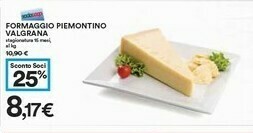 Coop Valgrana Formaggio Piemontino offerta