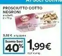 Coop Negroni Prosciutto Cotto Nazionale Stella 150 G(ml) offerta