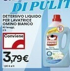 Coop Omino Bianco Detersivo Liquido Per Lavatrice offerta