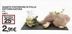 Coop Fattorie Natura Quarto Posteriore Di Pollo offerta