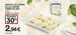 Coop Terre Du Ma Ravioli Di Carne Alla Ligure offerta