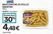 Coop Martini Bastoncini Di Pollo 600g offerta