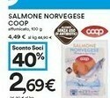 Coop Coop Salmone Norvegese Affumicato offerta