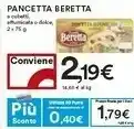 Coop Beretta Pancetta A Cubetti 75g offerta