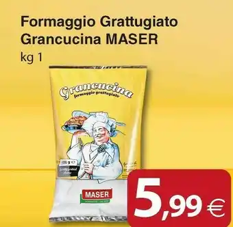 Docks Cash&Carry Formaggio Grattugiato offerta