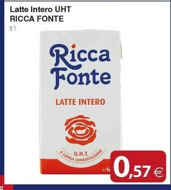 Docks Cash&Carry Ricca fonte Latte parzialmente scremato offerta