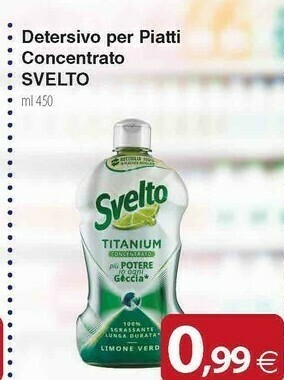 Docks Cash&Carry Svelto Detersivo piatti offerta