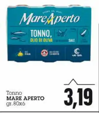Emi Supermercati Mare Aperto Tonno 80gr x 6 offerta