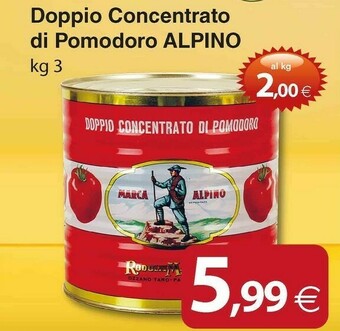 Docks Cash&Carry Alpino Pomodori pelati offerta