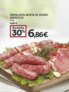 Coop Mericco Grigliata Mista Di Suino offerta