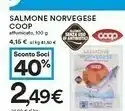 Coop Coop Salmone Norvegese Affumicato offerta
