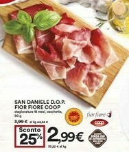 Coop Coop San Daniele DOP Fior Fiore offerta