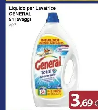 Docks Cash&Carry General Detersivo lavatrice offerta