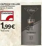 Coop Cellini Capsule offerta