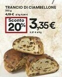 Coop Trancio Di Ciambellone offerta
