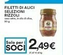 Coop Rizzoli Filetti Di Alici Selezioni offerta