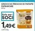 Coop Patamore Gnocchi Freschi Di Patate offerta