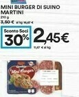 Coop Martini Min Burger Di Suino offerta