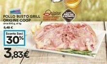 Coop Origine Coop Pollo Busto Grill offerta