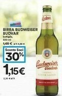 Coop Budweiser Birra Budvar offerta