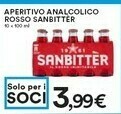 Coop Sanbitter Aperitivo Analcolico Rosso offerta