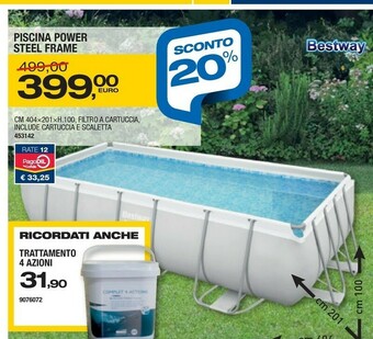 Bestway Piscine da giardino