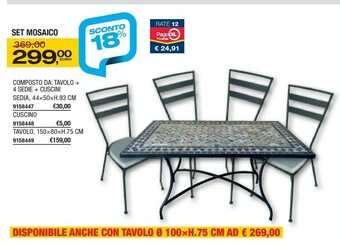 Bricofer Arredo giardino offerta
