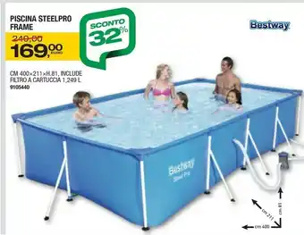 Bricofer Bestway Piscine da giardino offerta