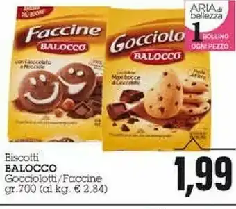 Emi Supermercati Balocco Biscotti offerta
