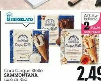 Sammontana Smamontana Coni Cinque Stelle