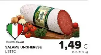 Tigre Ungherese Salame offerta
