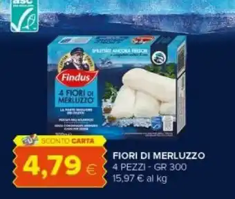 Tigre Findus 4 Fiori Di Merluzzo 300 G(ml) offerta