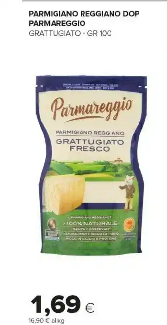 Tigre Parmareggio Parmigiano Reggiano Grattugiato Fresco 100 G(ml) offerta