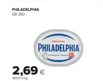 Tigre Mondelez Philadelphia Classico 350 G(ml) offerta