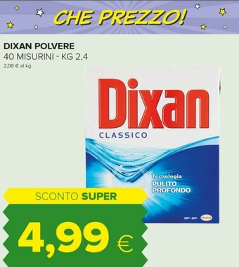 Tigre Dixan Polvere offerta