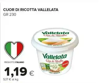 Tigre Vallelata Cuor Di Ricotta 230 G(ml) offerta